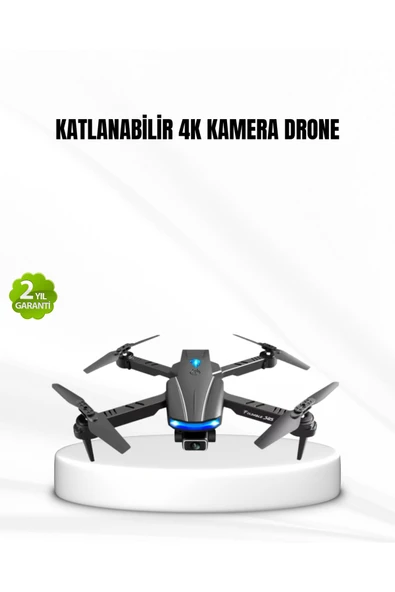 Wi-Fi Bağlantılı 4K Drone Katlanabilir ve 360° Takla Özellikli ürün görseli 1