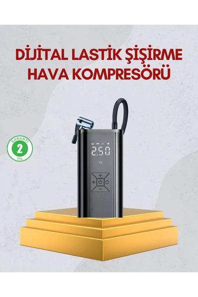 Kablosuz Kullanımlı Dijital Kontrollü Taşınabilir Şişirme Cihazı ürün görseli 1