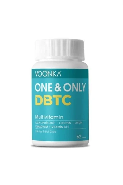 Voonka One Only DBTC Multivitamin 60 Tablet ürün görseli 1