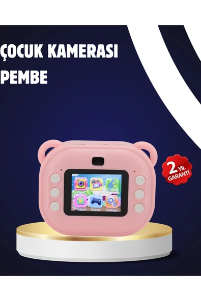 Termal Baskılı Şipşak Kamera – 1080P HD, 24MP, Çift Lensli ve Müzik Oynatıcılı ürün görseli 1