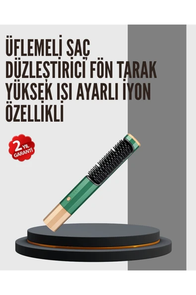 360° Döner Kablolu Kompakt Saç Şekillendirme Seti ürün görseli 1