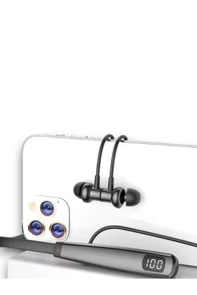 Y12 KABLOLU KULAKİÇİ SİLİKONLU BLUETOOTH KULAKLIK ürün görseli 1