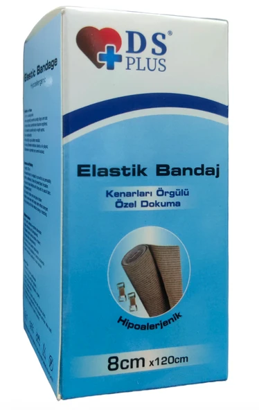 DS Plus Elastik Bandaj 8x120 cm ürün görseli 1