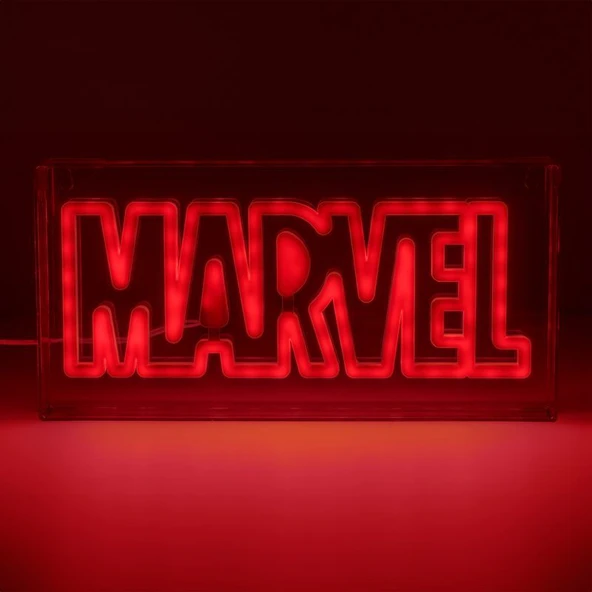 Paladone Marvel LED Neon Lamba - Resim 2