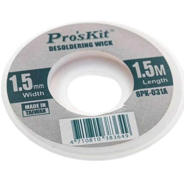 Proskit 8PK-031A Lehim Sökme Teli ürün görseli 1