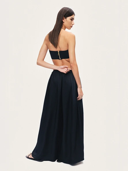 Nocturne Geniş Paça Pantolon N26YN3474 - Resim 5