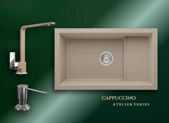Cappuccino Atelier Series Patara P017 & Göksu Premium Mutfak Koleksiyonu ürün görseli 1