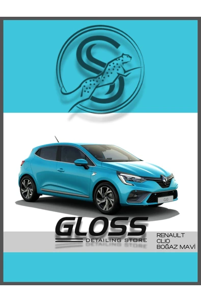 Renault Clio Boğaz Mavisi Rqt - Profesyonel Çizik Ve Taş Izi Giderici Rötuş Boyası 30ml. ürün görseli 1