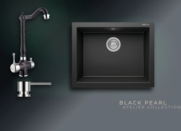 Black Pearl Collection Gordion 60 K012 & Ares Premium Mutfak Koleksiyonu ürün görseli 1