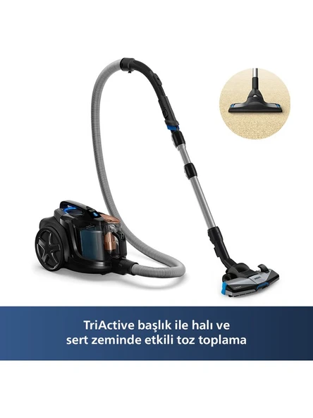 Philips Marathon Ultimate XB7150/07 900 W Toz Torbasız Süpürge (Sıfır - Kutu Deforme) ürün görseli 1