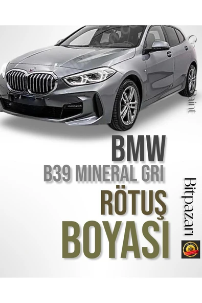 BMW Mineral Gri Rutüş Boyası - 1 Serisi - B39 - Otomobil Taş Izi Ve Çizik Giderici ürün görseli 1