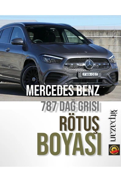 MERCEDES , 787 Dağ Grisi - Profesyonel Rötüş Boyası 20ml. ürün görseli 1