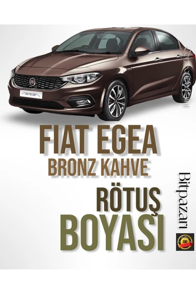 Fiat EGEA Bronz Kahve Orijinal Rötuş Boyası - 25ml Fırçalı şişe ürün görseli 1