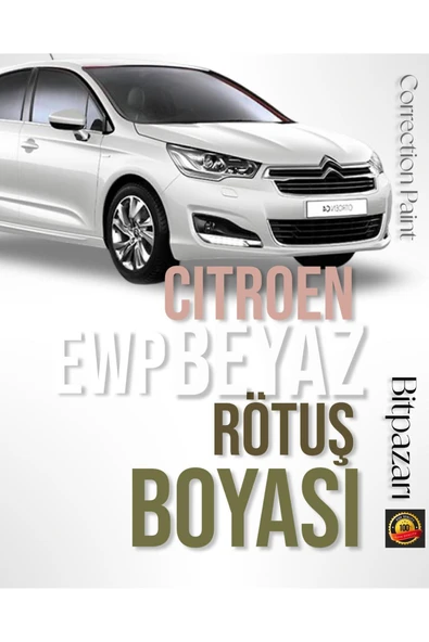 Citroen , C Elysee, Berlingo, Jumper, Jumpy, C4X - EWP - BEYAZ Rötüş Boyası ürün görseli 1