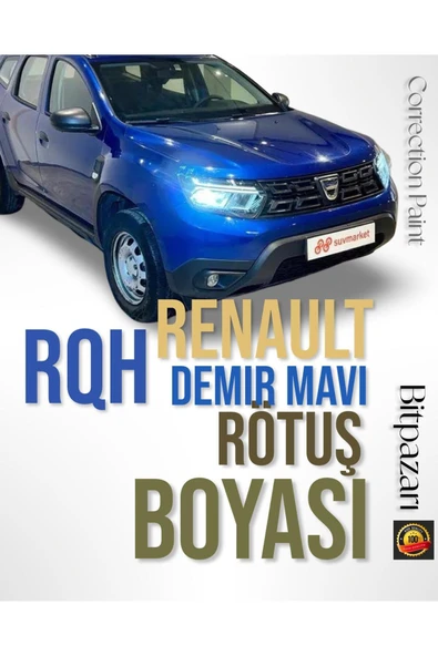 Renault Duster, Express, Clio, Sandero vs. - RQH - Demir Mavi - Rötuş Boyası 20ml. ürün görseli 1