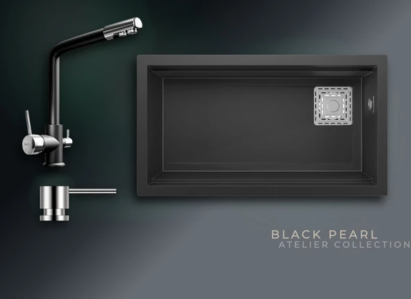 Black Pearl Collection Almila & Abant Premium Mutfak Koleksiyonu ürün görseli 1