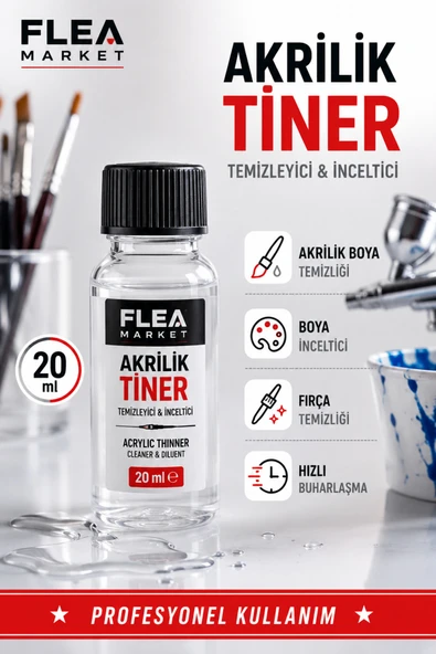 Akrilik Tiner - Temizleyici - inceltici ürün görseli 1