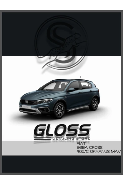 Fiat Egea Cross Uyumlu Okyanus Mavi 405C - Profesyonel Çizik Ve Taş izi Giderici Rötuş Boyası 30ml. ürün görseli 1