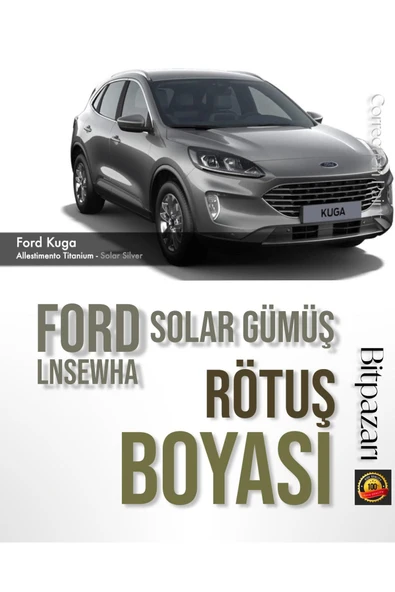 Ford Solar Gümüş LNSEWHA Rötuş Boyası 25ml Fırçalı Şişe – Puma, Transit, Courier, Kuga, EcoSport ürün görseli 1