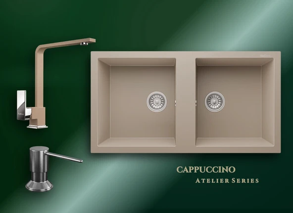 Cappuccino Atelier Series Nemrut 97 P019 & Göksu Premium Mutfak Koleksiyonu ürün görseli 1