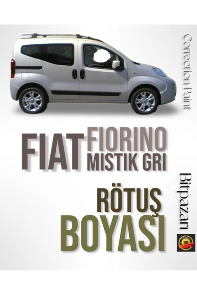 Fiat Fiorino Metalik Mistik Gri - 612 - Profesyonel Rötüş Boyası - Taş Izi Ve Çizik Giderici ürün görseli 1
