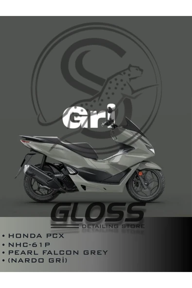 Honda Forza Pcx Sh125 Nhc61p Nardo Gri - Profesyonel Çizik Ve Taş Izi Giderici Rötüş Boyası 30ml. ürün görseli 1