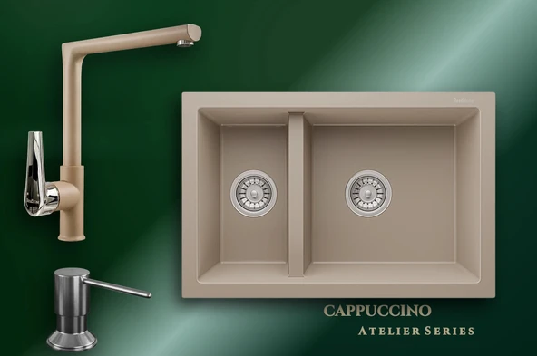 Cappuccino Atelier Series Bergama & Vesta Premium Mutfak Koleksiyonu ürün görseli 1
