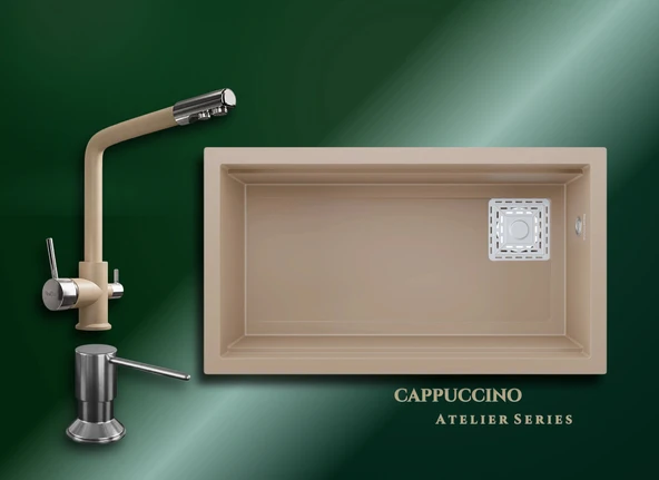 Cappuccino Atelier Series Almila & Abant Premium Mutfak Koleksiyonu ürün görseli 1