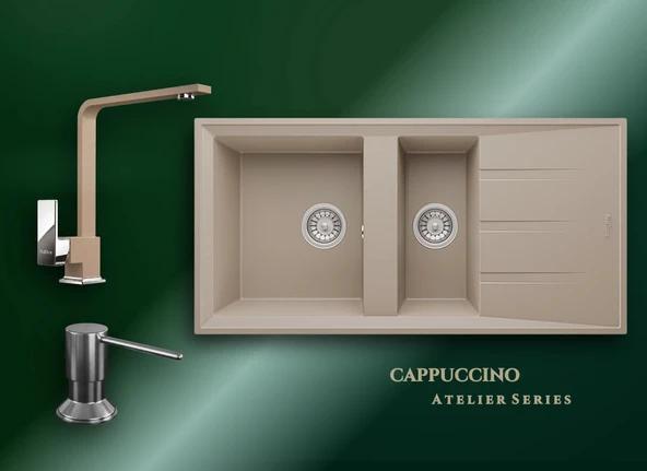 Cappuccino Atelier Series Salda 100 P013 & Göksu Premium Mutfak Koleksiyonu ürün görseli 1