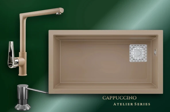 Cappuccino Atelier Series Almila & Vesta Premium Mutfak Koleksiyonu ürün görseli 1