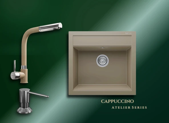 Cappuccino Atelier Series Olympos 56 K004 & Sümela Premium Mutfak Koleksiyonu ürün görseli 1