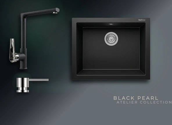 Black Pearl Collection Gordion 60 K012 & Vesta Premium Mutfak Koleksiyonu ürün görseli 1