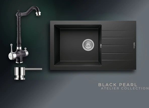 Black Pearl Collection Assos 76 XL P010 & Ares Premium Mutfak Koleksiyonu ürün görseli 1