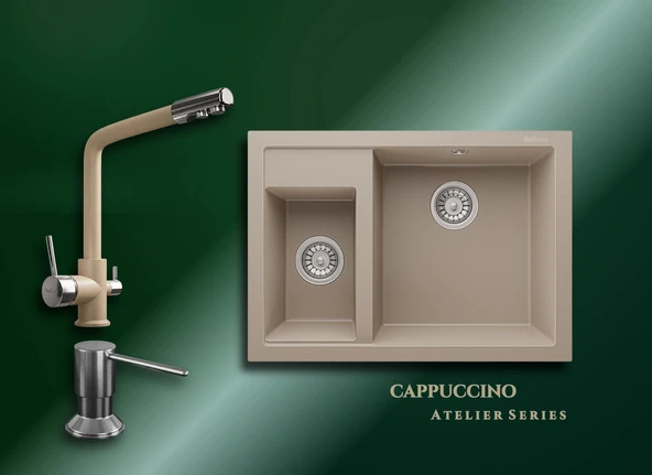 Cappuccino Atelier Series Cappadocia P016 & Abant Premium Mutfak Koleksiyonu ürün görseli 1