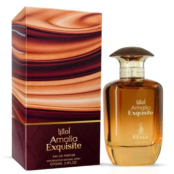 Armaf Risala Amalia Exquisite EDP 100 ML Unisex Parfüm Toffee Kahve Vanilya Oud Premium Kalıcı Koku ürün görseli 1