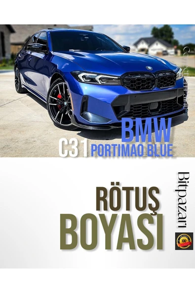 BMW Portimau Blue C31 - Profesyonel Rötüş Boyası 20ml. ürün görseli 1