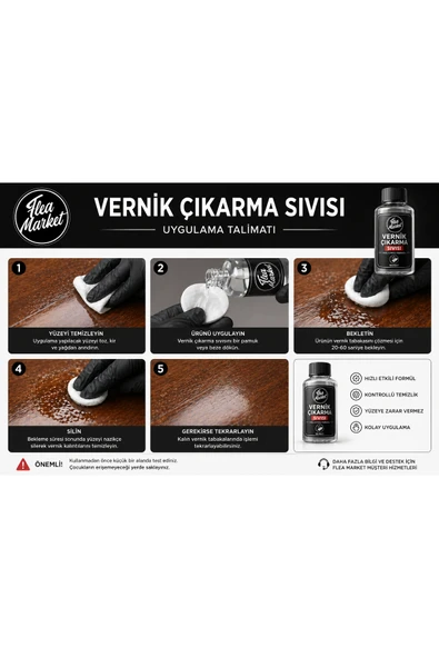 Vernik çıkarıcı temizleme Sıvısı - 50 ml. - Resim 2