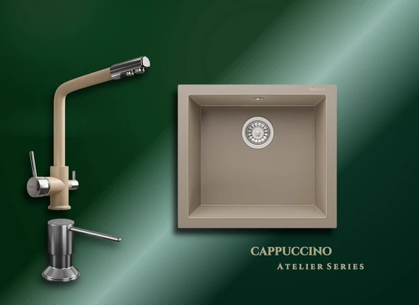 Cappuccino Atelier Series Gordion 52 K005 & Abant Premium Mutfak Koleksiyonu ürün görseli 1