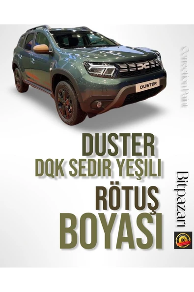 Dacia Jogger Sedir Yeşili DQK - Çizik Ve Taş izi Giderici Rötuş Boyası 30ml. ürün görseli 1