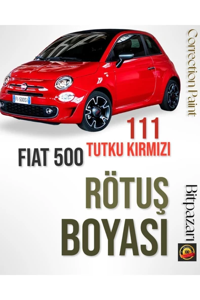Fiat 500 & Panda - 111 Tutku Kırmızı , Rötüş Boyası 20ml ürün görseli 1
