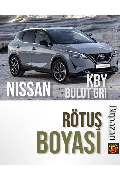 NISSAN KBY Bulut gri Rötuş Boyası 25ml Fırçalı Şişe – Qashqai, X-Trail, Juke ürün görseli 1