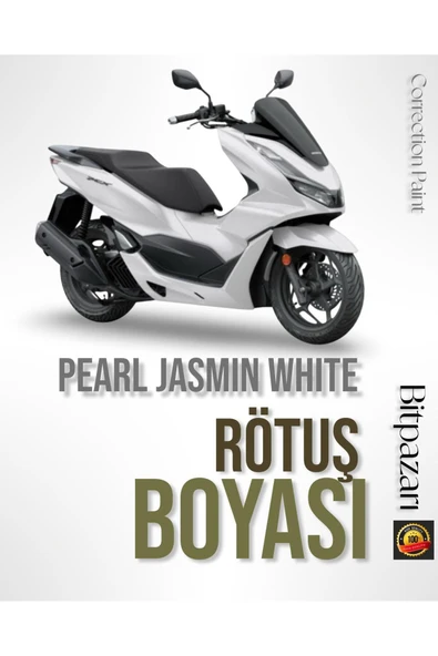 HONDA PCX NH-B35P – Yasemin Gri Fırçalı ORJİNAL SEDEFLİ Rötuş Boyası 28+28 ml Çift Şişe ürün görseli 1