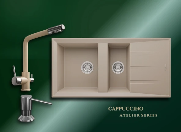 Cappuccino Atelier Series Salda 100 P013 & Abant Premium Mutfak Koleksiyonu ürün görseli 1