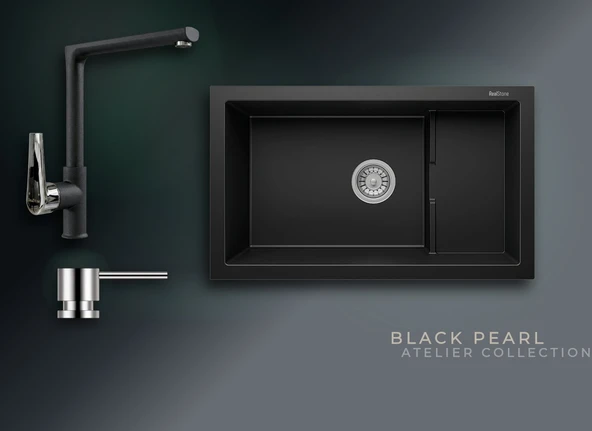 Black Pearl Collection Patara P017 & Vesta Premium Mutfak Koleksiyonu ürün görseli 1