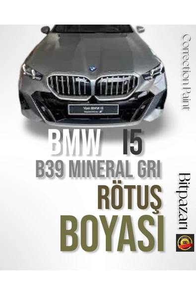 Bmw I5 Mineral Gri Rutüş Boyası - B39 - Otomobil Taş Izi Ve Çizik Giderici - 20ml ürün görseli 1