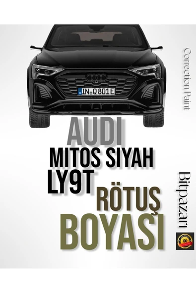 Audi Mitos Siyah LY9T Rötuş Boyası – 20 ml | E-TRON / GT, RS E-TRON / GT, S8, RS5, RSQ3, Q8 ürün görseli 1