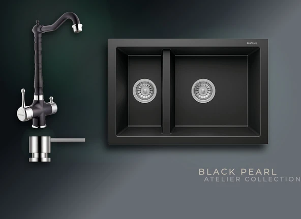 Black Pearl Collection Bergama P018 & Ares Premium Mutfak Koleksiyonu ürün görseli 1