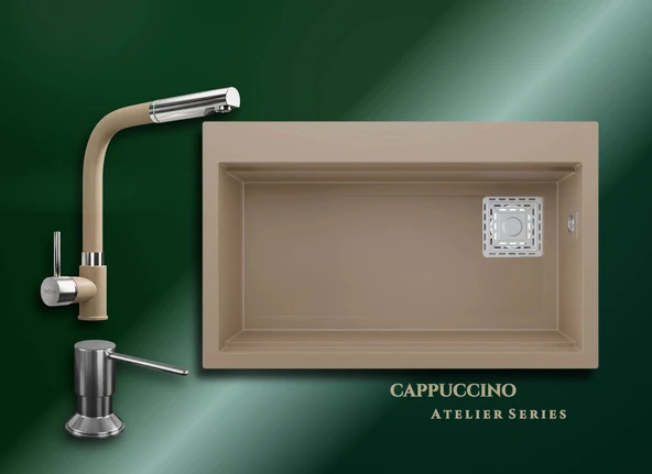 Cappuccino Atelier Series Likya & Sümela Premium Mutfak Koleksiyonu ürün görseli 1