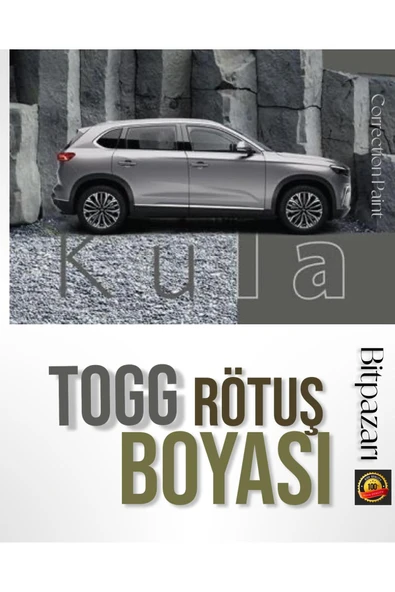 TOGG KULA GRİSİ - 25ml Orjinal Rötuş Boyası ürün görseli 1