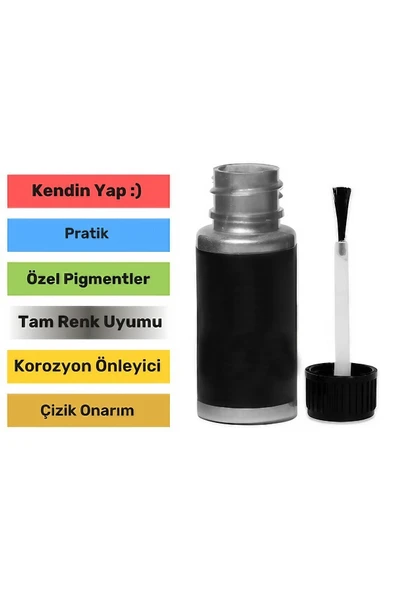 Hyundai X2R Alev Kırmızı Metalik - Profesyonel Çizik Ve Taş izi Giderici Rötuş Boyası 30ml. ürün görseli 1